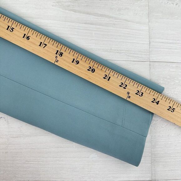 Tibi Steward Oversized Double Breasted Blazer Size 2 Seafoam Green Stretch Crepe - Picture 14 of 16